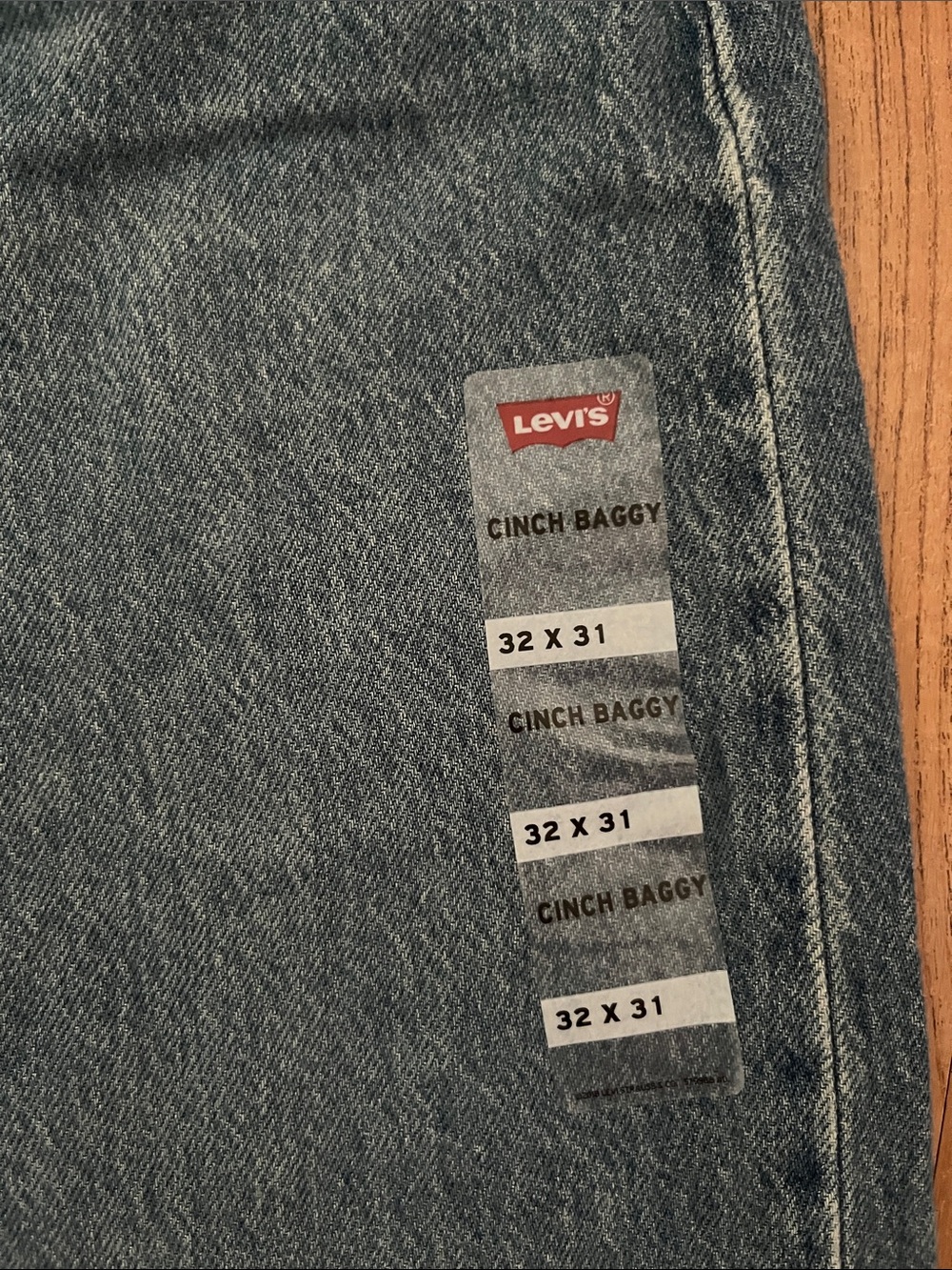 NWT Levi’s Cinch Baggy Wide Leg Jeans - Picture 7 of 15
